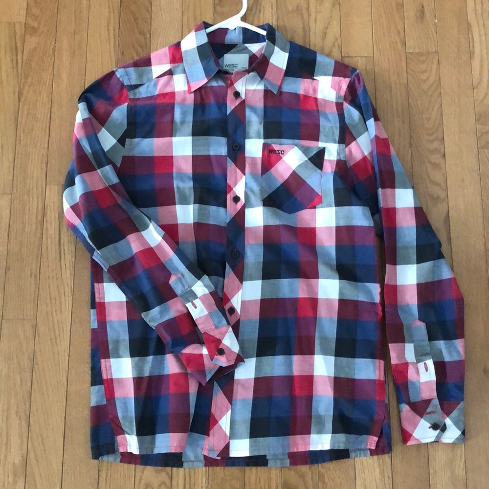 Wezc Check Button Down
